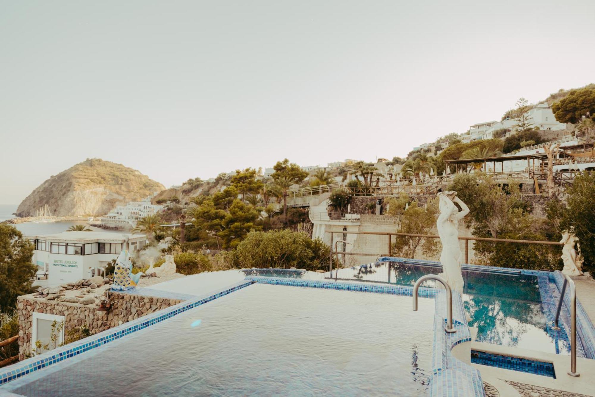 Hotel Ferdinando Beach & Thermal Spa Sant'Angelo  エクステリア 写真